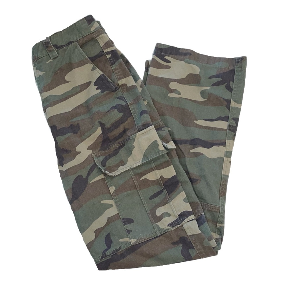 Camo Print Cargo Jeans - Picture 3 of 5